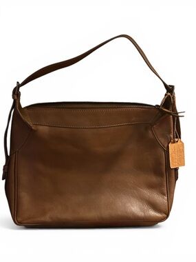 Classic Leather Shoulder Bag EUC in Rich Brown